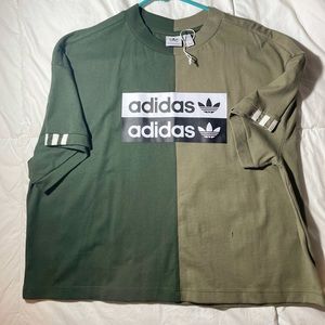 Adidas green shirt